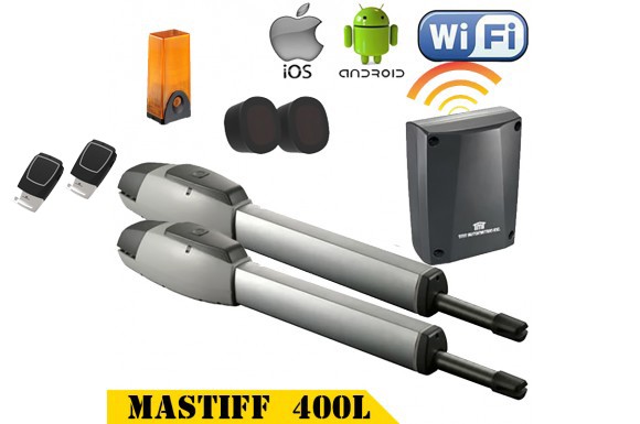 Automation System for Swing Gates Mastiff 400 Long  (Wi-Fi)