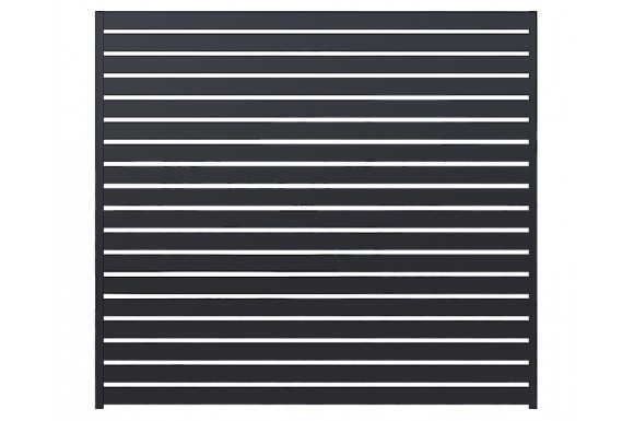 Horizontal Slat Fence Panel Kit